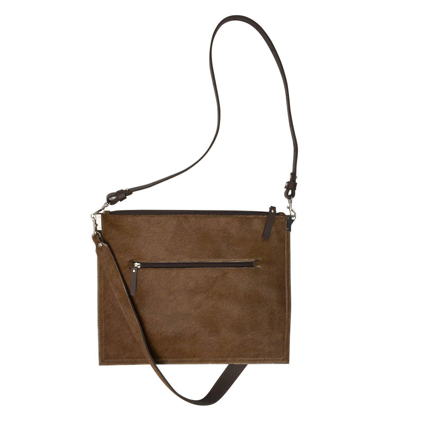 Annette Pouch Brown Cowhide OUT OF STOCK