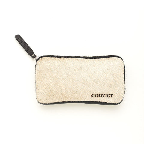 Sarah Coin Purse Beige Cowhide